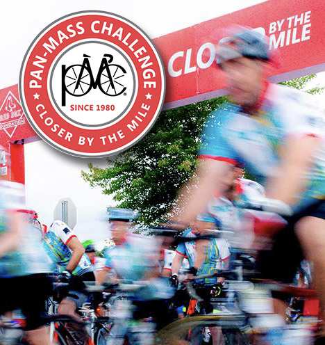 Photo of Pan Mass Challenge finish line